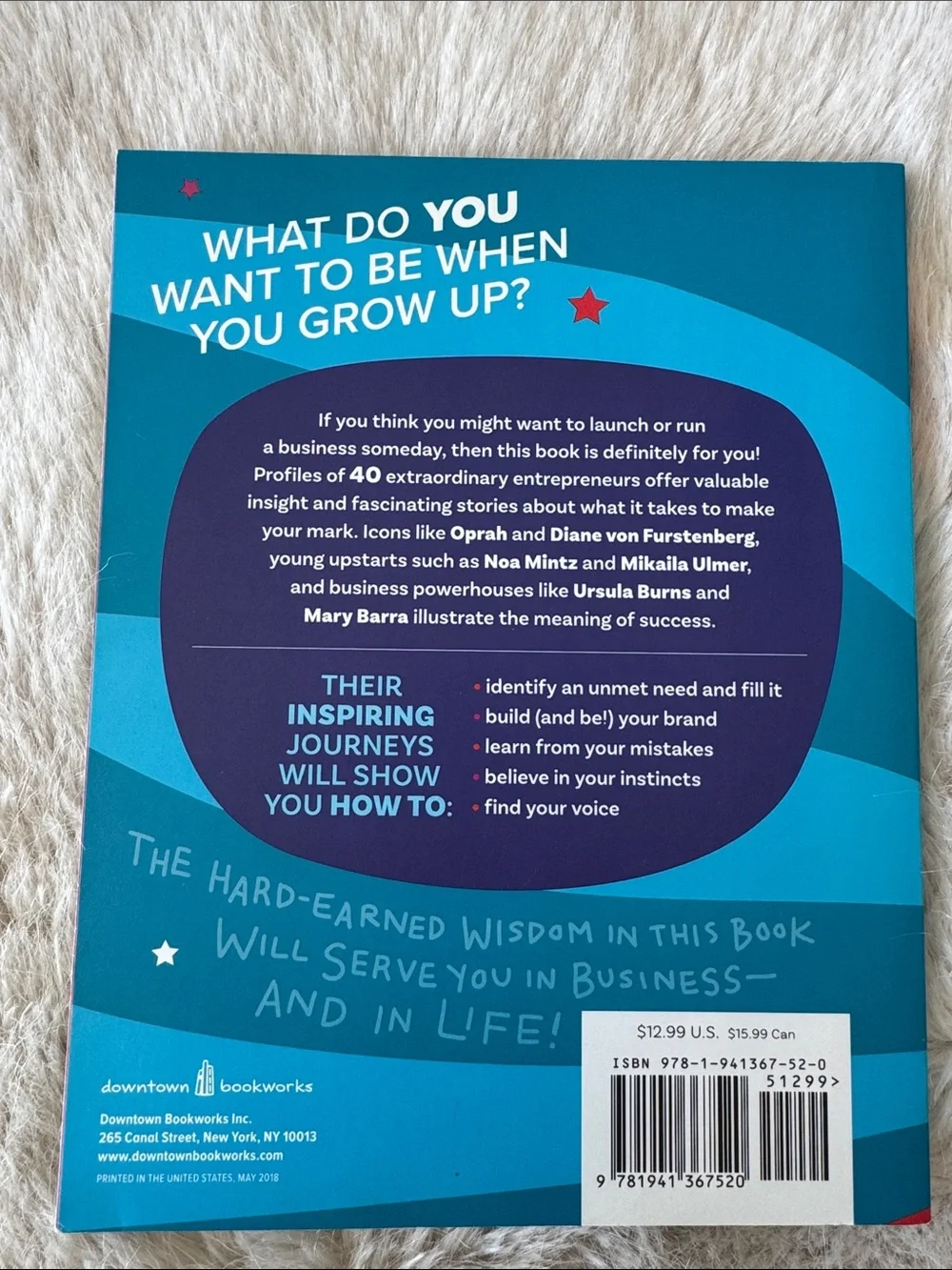 Girl CEO Illustrated Book - Blue & Teal Cover
